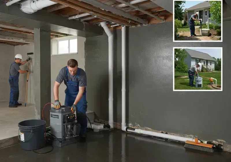 Basement Waterproofing and Flood Prevention process in Broadway, VA